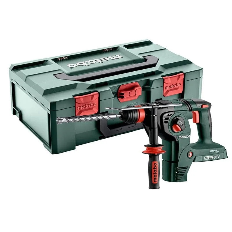 Metabo 600796840 martillo combinado sds plus a bateria 18v li-ion kha 36-18 ltx 32 maletín metaloc