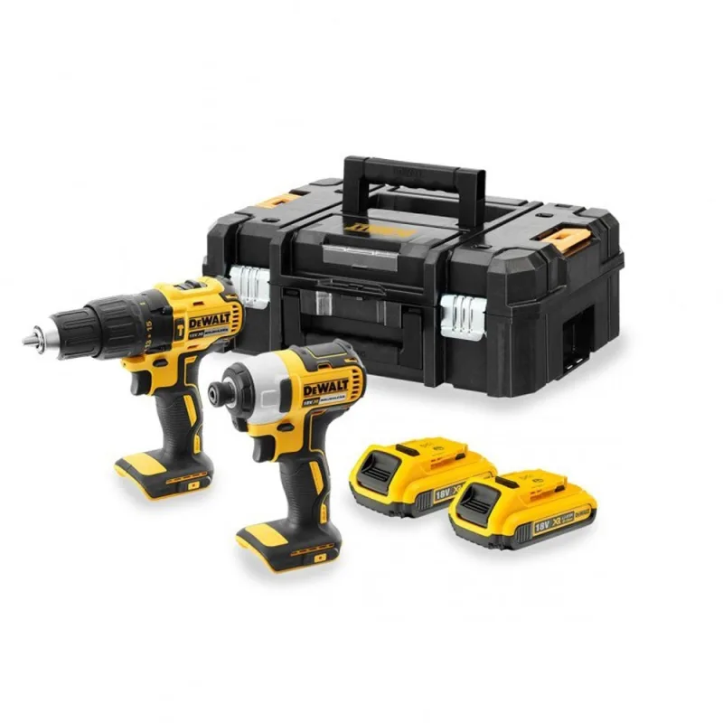 Kit de herramientas eléctricas inalámbricas dewalt dck2060d2t-qw 18v