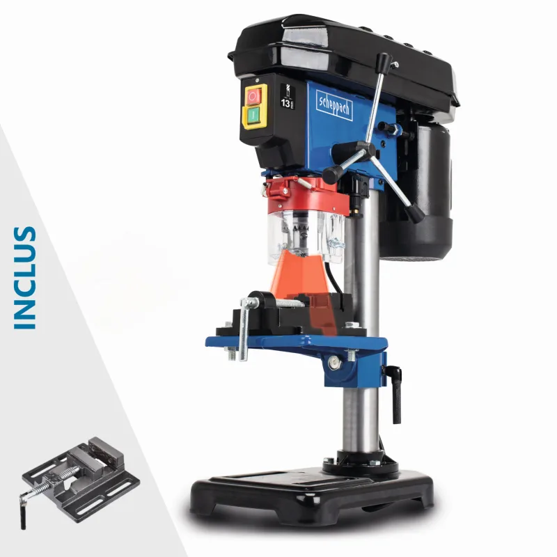 Taladro de columna scheppach 13mm 500w