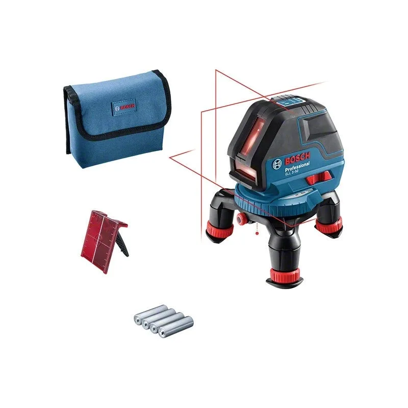 Bosch gll 3-50 láser profesional de línea cruzada - 0601063800