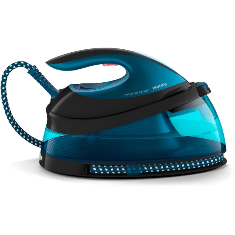 Philips perfectcare compact gc7846/80, ferro da stiro generatore di vapore, 2400w, 1.5l