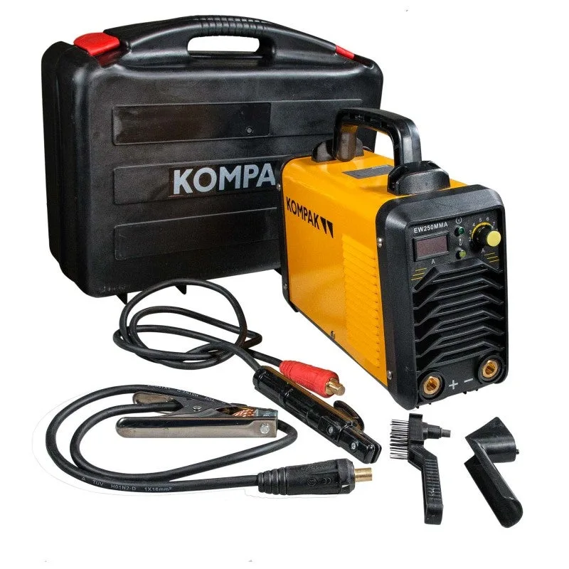 Soldadora inverter kompak ew250mma 200a