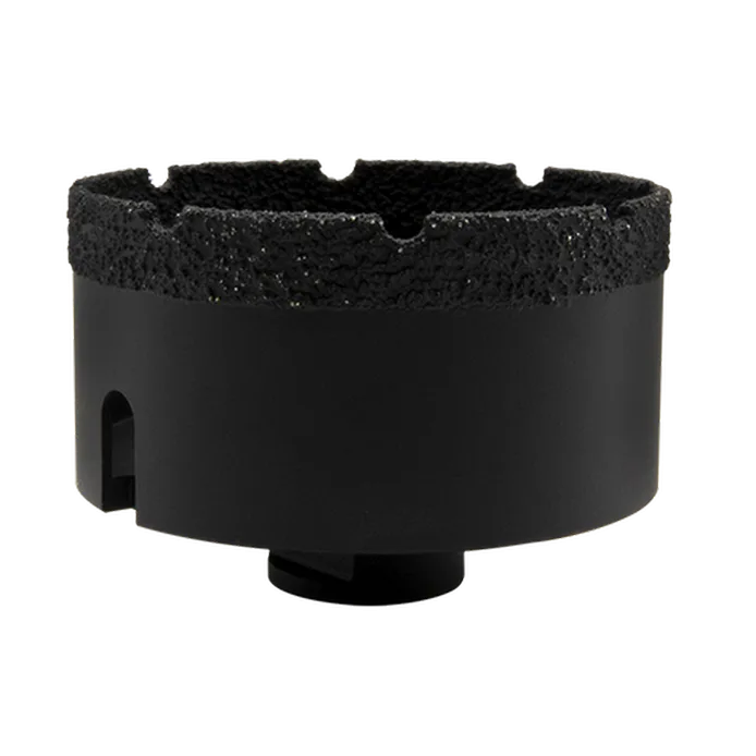 Bellota 507580 - corona de diamante corte en seco m14 uso radial diámetro 80 mm