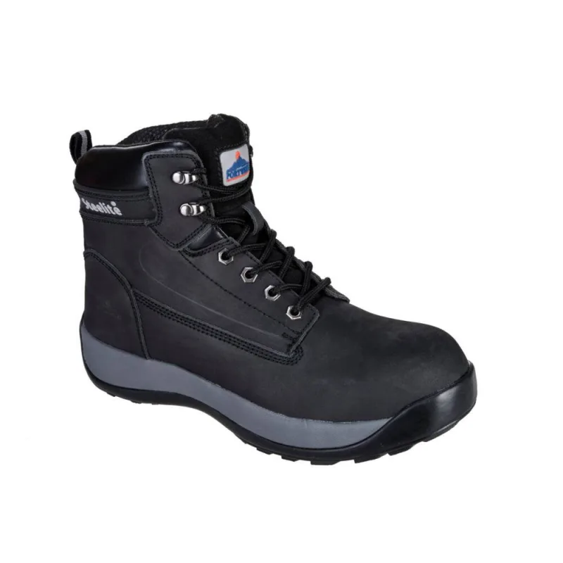 Botas de trabajo steelite constructo nubuck s3 suela de goma 300ºc hro portwest fw32