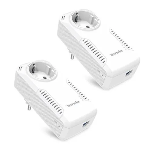 Tenda kit 2 unid av1000 powerline plc gigabit.1 puerto gigabit. enchufe ac p1001p kit