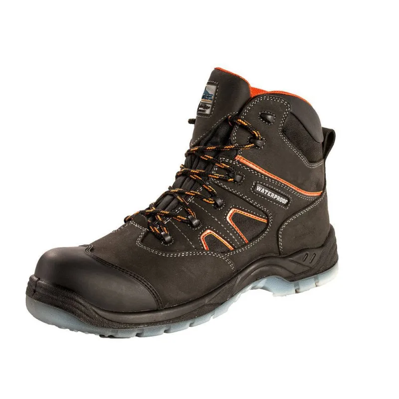 Botas de trabajo con suela pu/tpu doble densidad all weather s3 wr portwest fc57