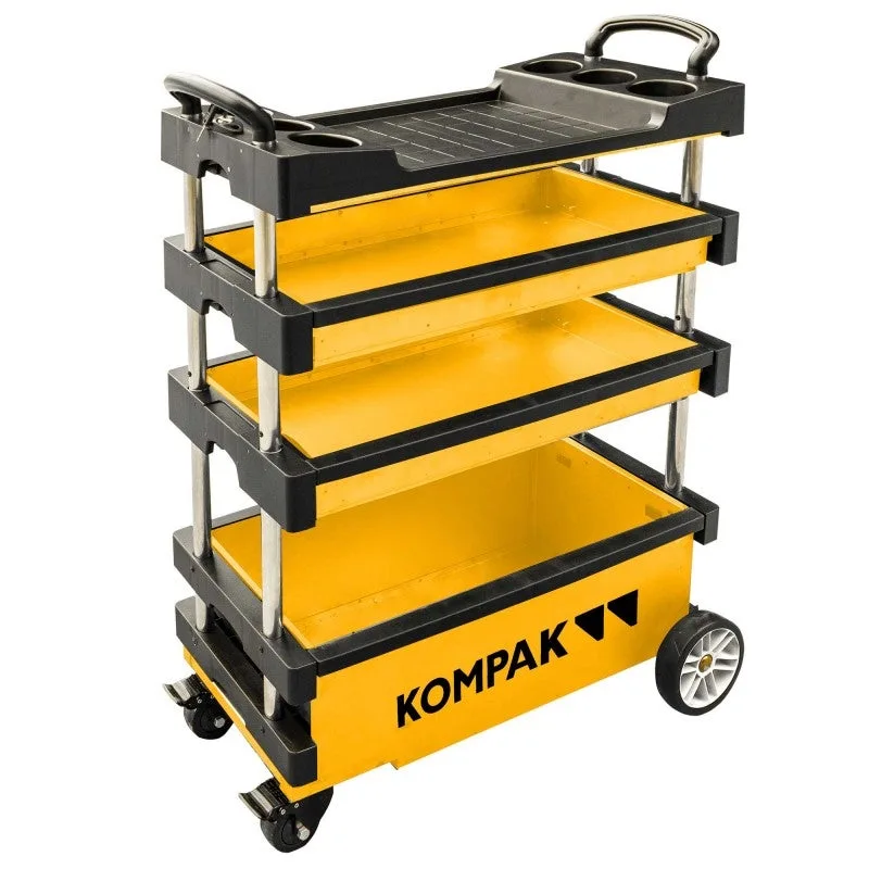 Kt01 carro de herramientas desplegable y transportable kompak