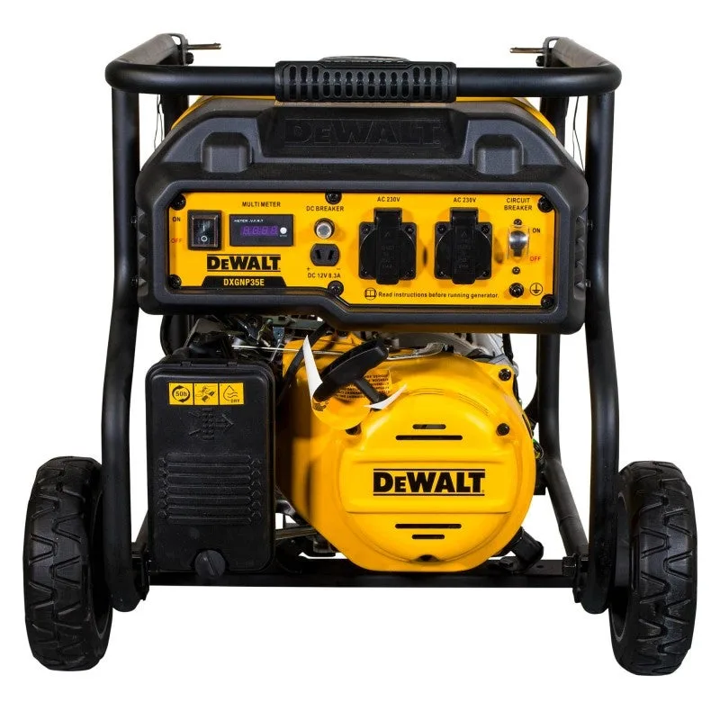 Dxgnp35e generador gasolina monofásico dewalt de 3,5kw