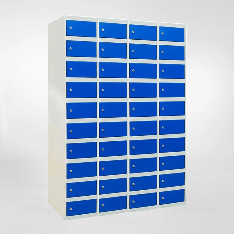 Taquilla metálica casillero de 40 puertas y 10 alturas 180x50x30cm