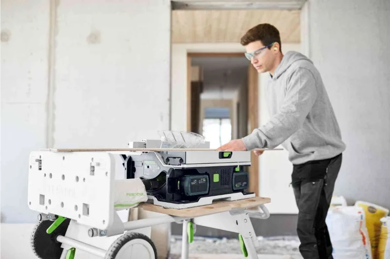 Sierra circular de mesa a batería csc sys 50 ebi-plus - 577374 - festool