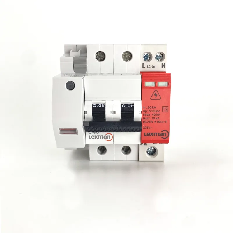 Combi iga+ limitador sobretensiones permanentes/transitorias lexman 2p 40a