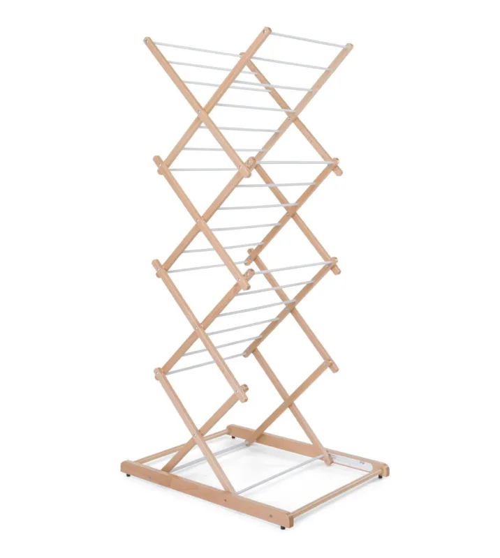 Stendipiù tendedero plegable de madera foppapedretti color natural