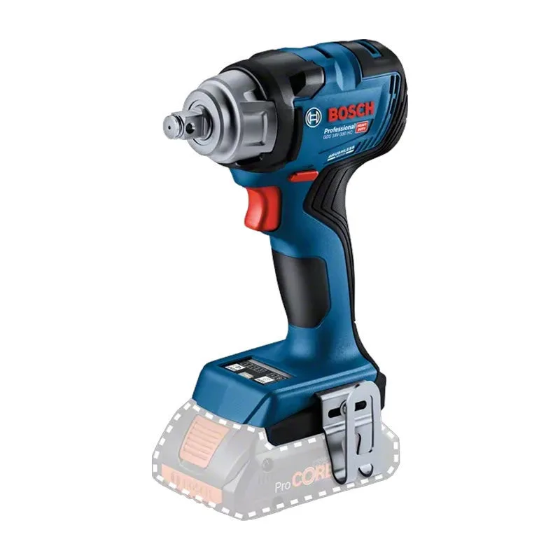Bosch professional atornillador de impacto a batería gds 18v-330 hc professional solo azul/negro, sin batería ni cargador