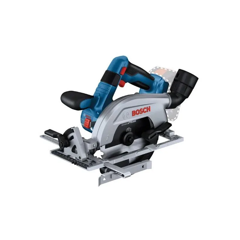 Sierra circular inalámbrica bosch professional gks 18v-57-2 professional solo azul/negro, sin batería ni cargador