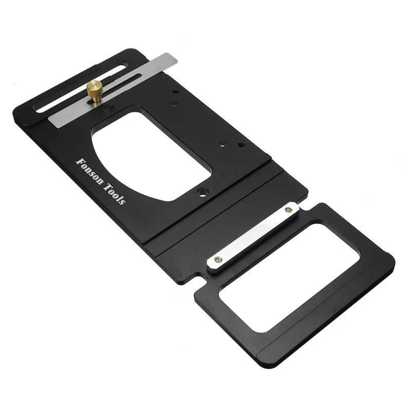 Sierra circular de riel de guía en ángulo recto, sierra de riel repetible cuadrada para trabajar la madera