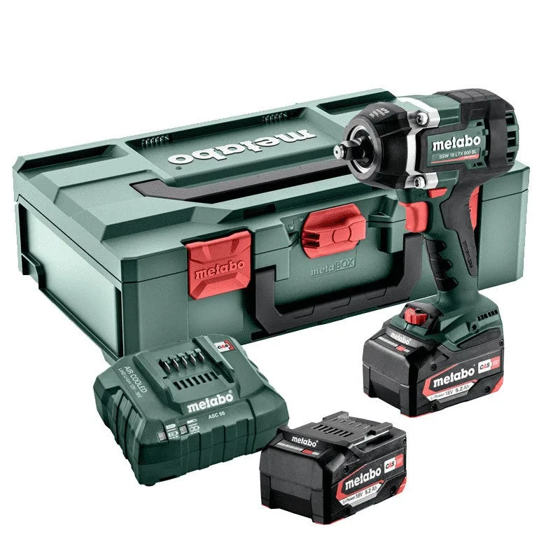 Llave de impacto de 18 v ssw 18 ltx 800 bl 2 x 5,2 ah li-power, asc 55, maletín