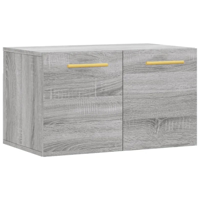 Vidaxl armario de pared madera de ingeniería gris sonoma 60x36,5x35 cm