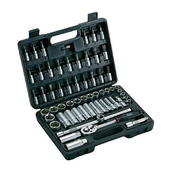 Alyco hr juego carraca 3/8 61 pz.