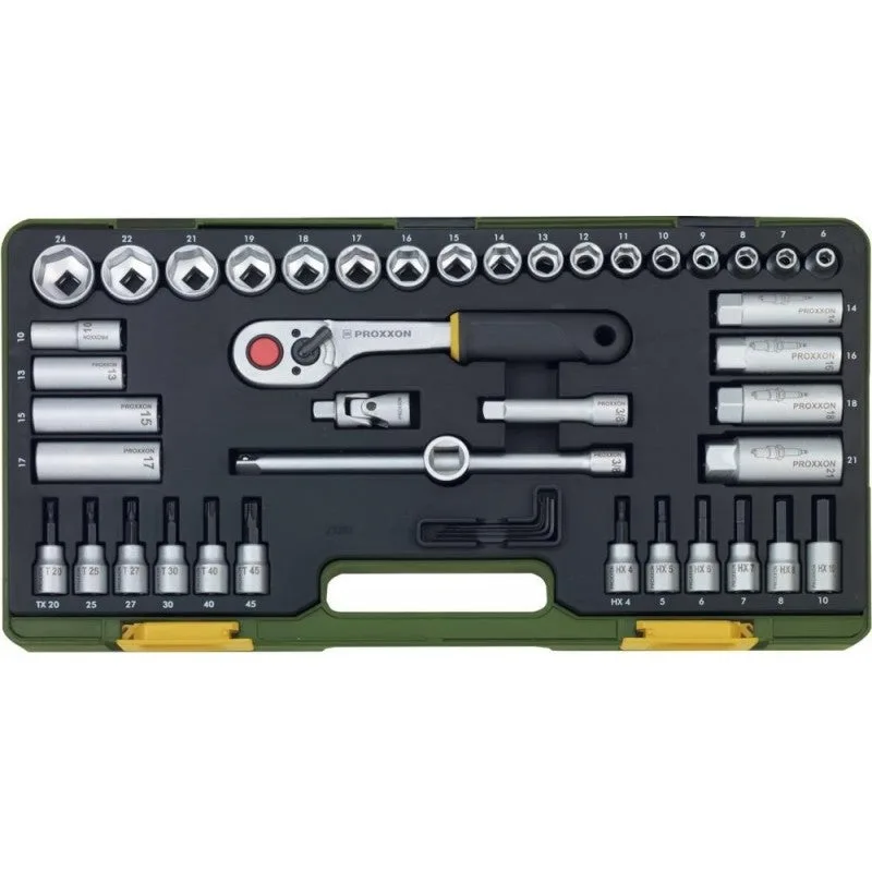 Proxxon-industrial 2223282 - estuche industrial 3/8 44 pcs