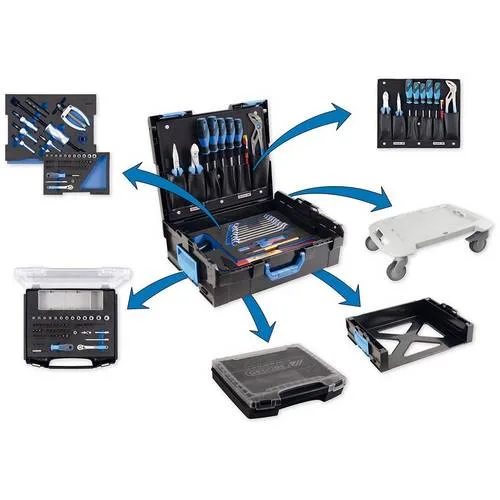 Gedore s 1100 w-001 assortiment de pinces / tournevis pour carte à