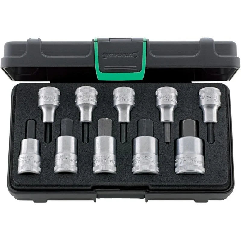 Stahlwille 96031508 juego cabezas de destornillador inhex 1/2 serie 54/10