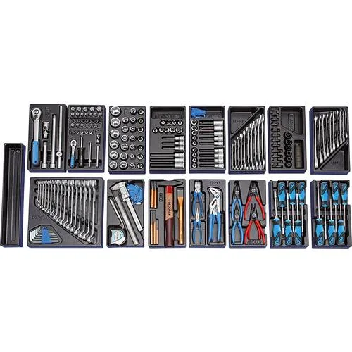 Gedore s 1500 es-02 kit de modules moyen, 207 pièces