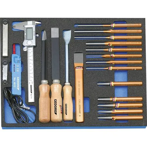 Gedore 2005 ct2-119 assortiment d’outils en module check-tool, 21