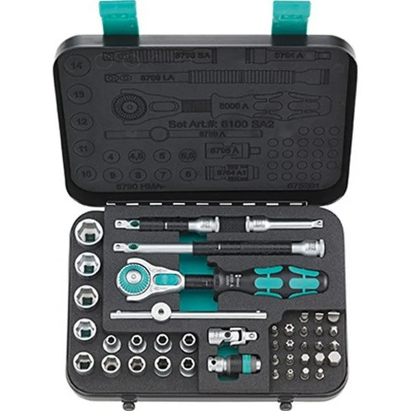 Wera 05003533001 llave de tubo juego de llaves de tubo 42 pieza(s)