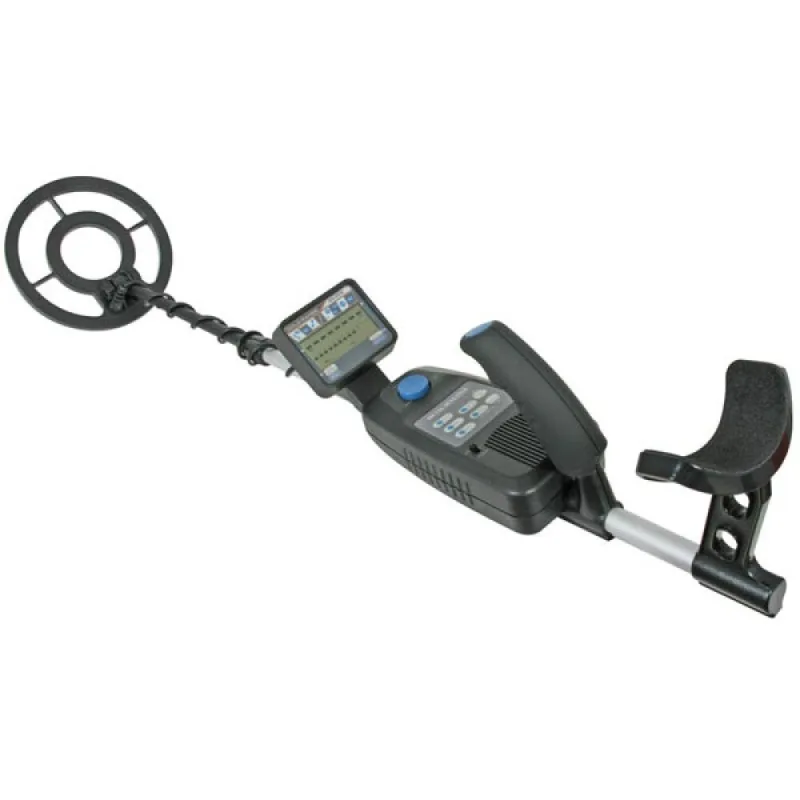 Velleman détecteur de métaux, disque étanche 22 cm, afficheur lcd, profondeur de détection 27 cm