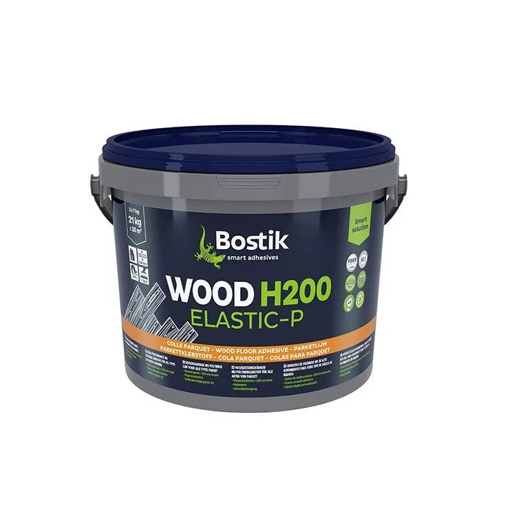 Madera h200 elastic-p cola parquet bostik cubo 21kg - 30616473