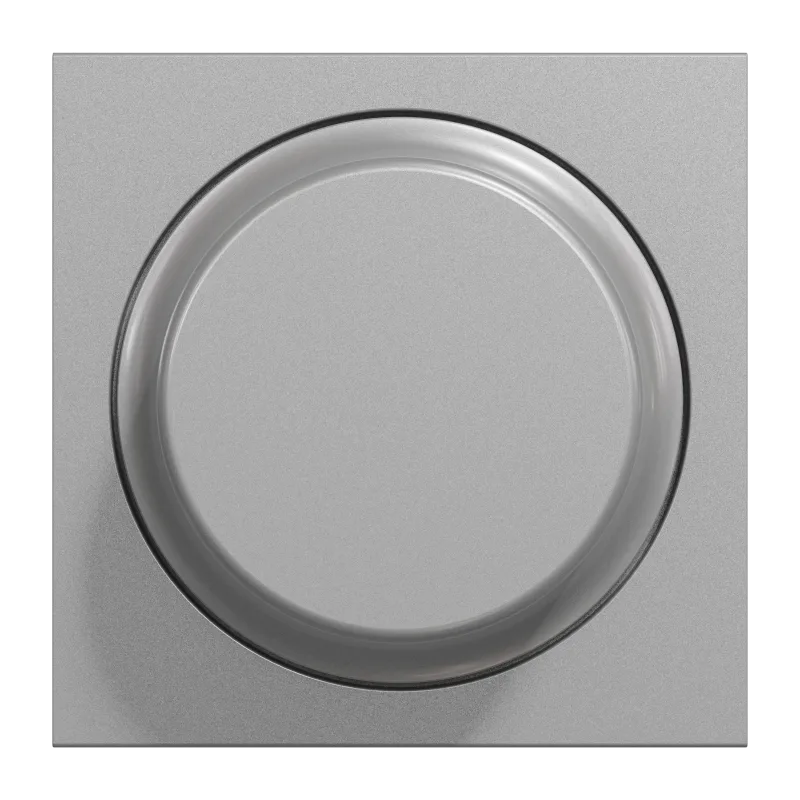 Regulador led giratorio schneider new unica wiser aluminio