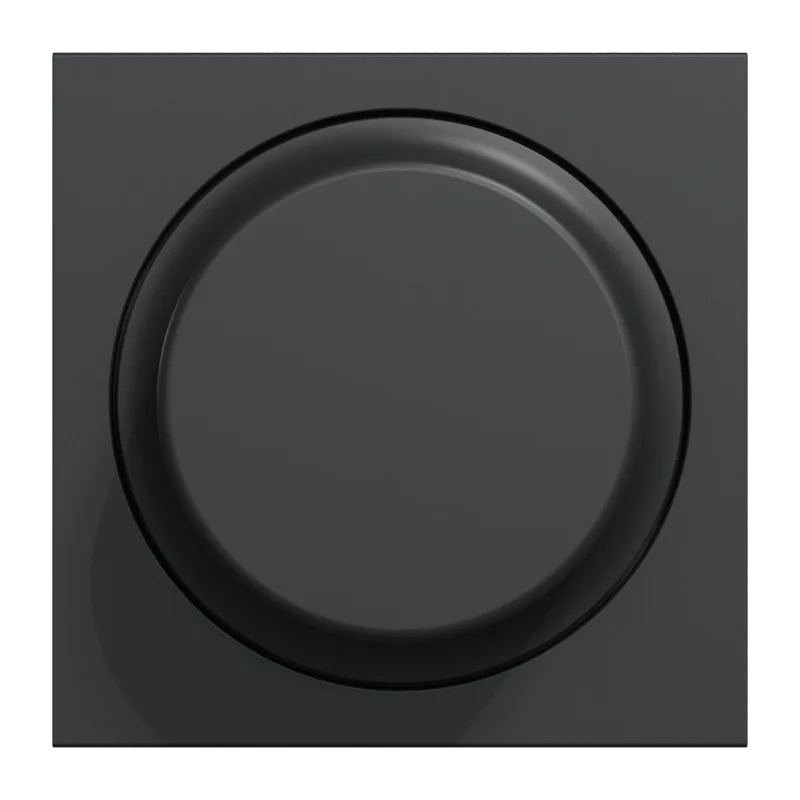 Regulador led giratorio schneider new unica wiser antracita