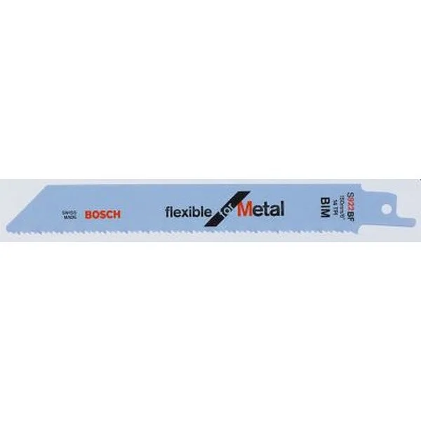 Sabre saw blade s 922 bf. flexible para el metal. 100