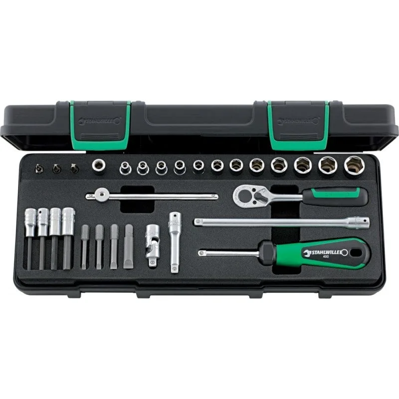 Stahlwille jeu de clés à douille 40/23/7 30 pièces 1/4 po. ouverture