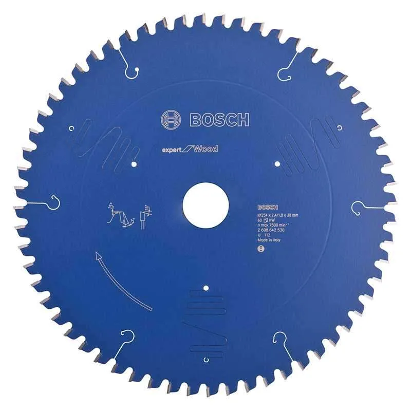 Ø 254x30mm hoja de sierra circular experto para madera 60 dientes