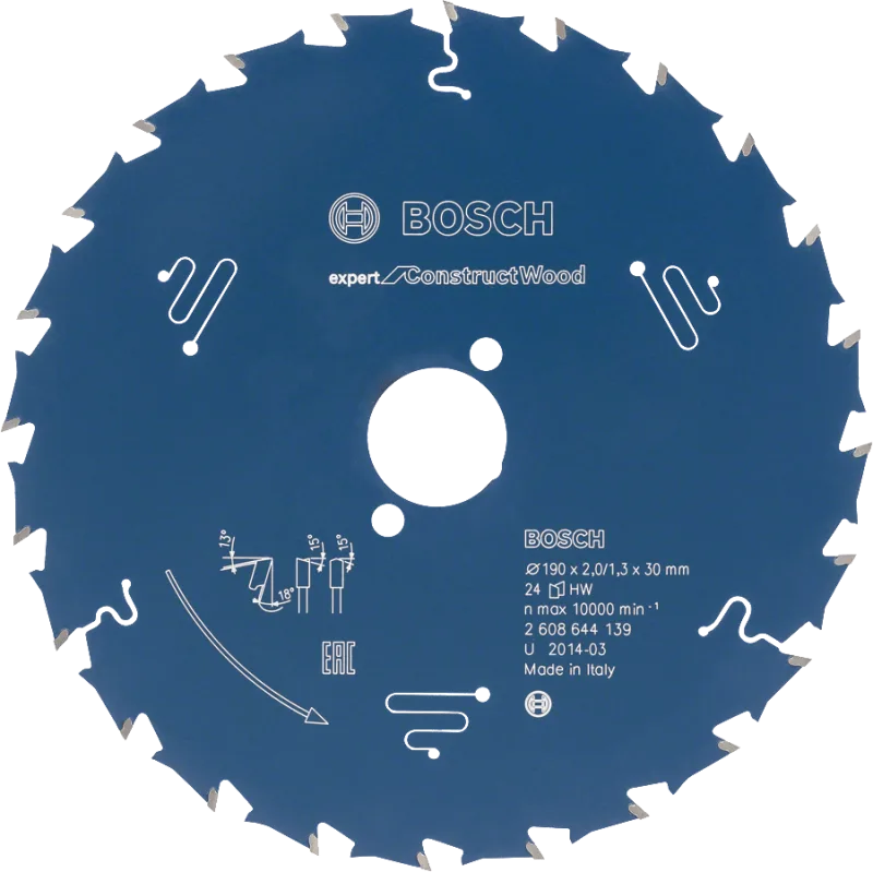 Expert for construct hoja de sierra circular para madera ø30mm - 210 x 30 x 2,0 mm, 30 - 2 608 644 141