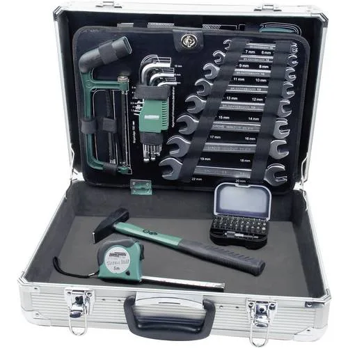 108 pc. caso de herramientas de aluminio sentado | m29075