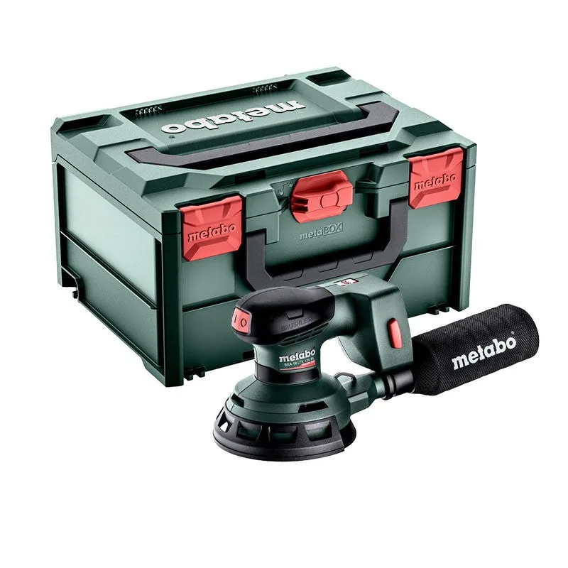 Metabo sxa 18 ltx 125 bl lijadora excéntrica - ø125 mm - sin batería ni cargador - 600146840