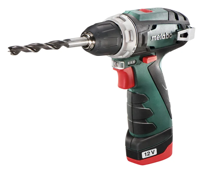 Taladro atornillador metabo 12v 34nm 2bat 2ah
