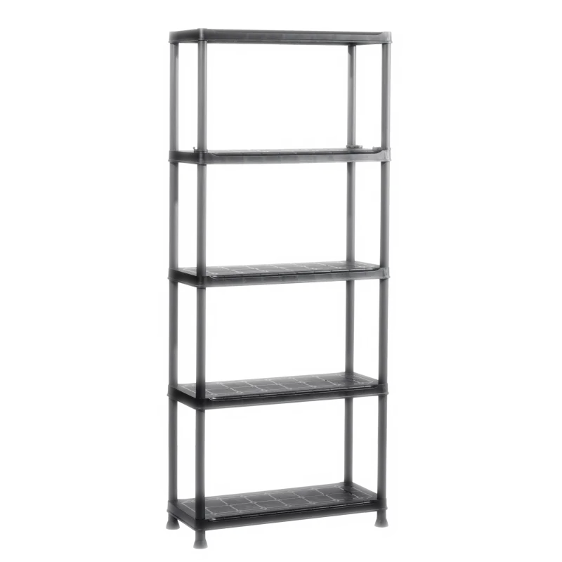 Estantería de resina en kit sujeción sin bulón spaceo 176x75x32cm