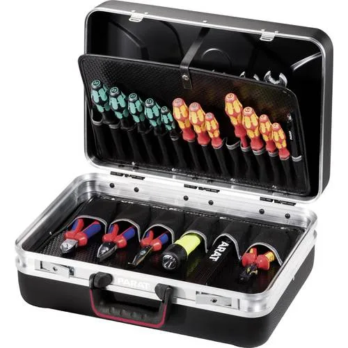 Caja de herramientas de plástico abs de 26 litros.