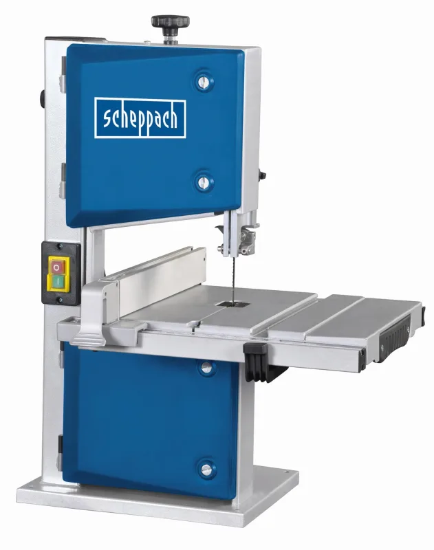 Sierra de cinta madera vertical scheppach sc-hb30x 350w 80mm