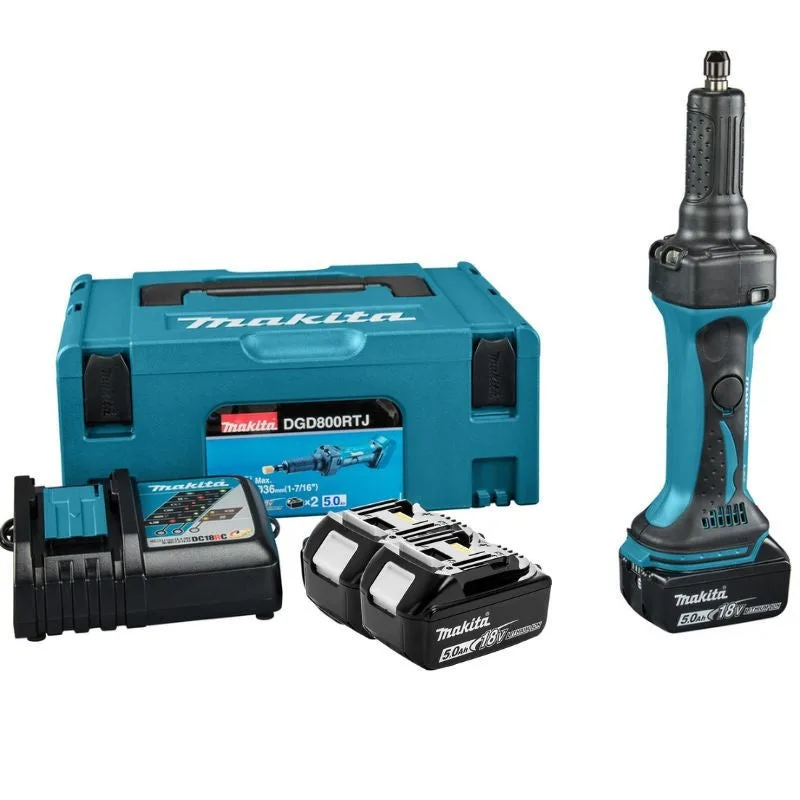 Makita ponceuse droite sans fil dgd800rtj