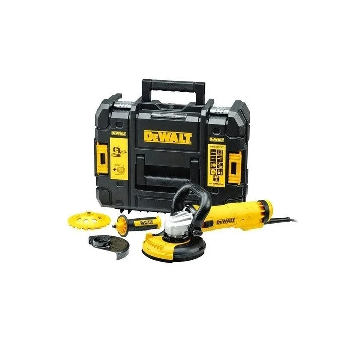 Amoladora angular dewalt dwe4217kt-qs 12,5 cm 11000 rpm 1200 w 2,2 kg