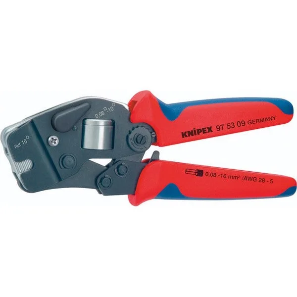 Knipex 97 53 09 pince à sertir auto-ajustable pour embouts de câble