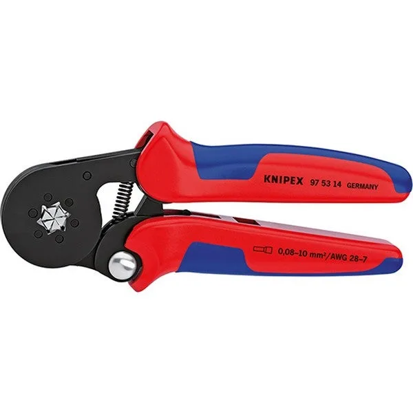 Knipex 97 53 14 pince à sertir auto-ajustable pour embouts de câble