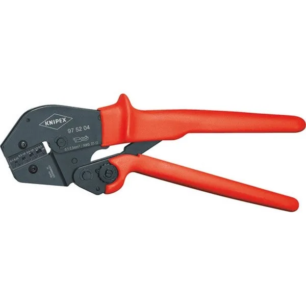 Knipex 97 52 04 pince à sertir également pour prise à deux mains avec