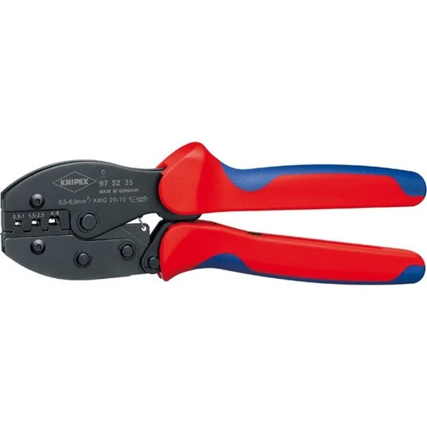 Knipex 97 52 35 preciforce® pince à sertir avec gaines bi-matière