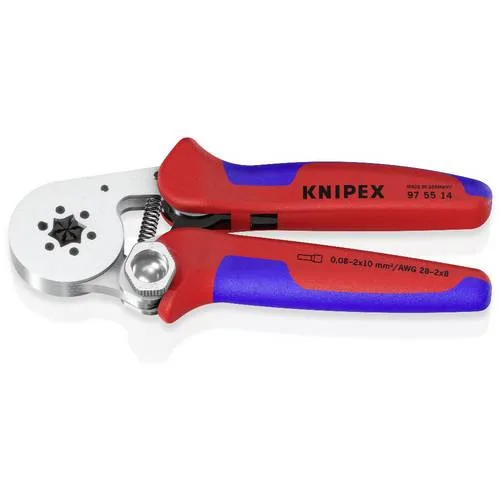 Palancas de crimpatía de knipex 180 mm autojustante s