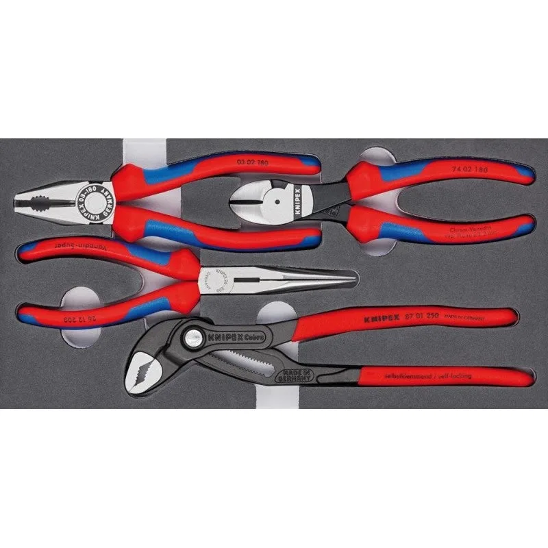 Juego de alicates knipex basic 002001v15